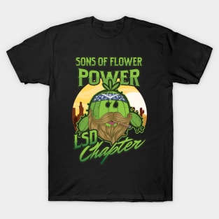 Sons of Flower Power-funny Biker Gift-Rider Gift T-Shirt